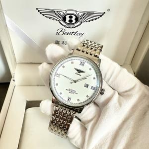 Đồng Hồ Nam, Phiên Bản Giới Hạn, Thương Hiệu Bentley, Phong Cách Doanh Nhân, Dây Đeo Bằng Thép Không Gỉ, Vỏ Hợp Kim, Đồng Hồ Cơ, Sang Trọng