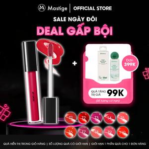 Son Tint Bóng lâu trôi Mastige Dewy Tint - 3 lớp căng bóng, bền màu 6h, dưỡng ẩm, căng mọng 4.5ml