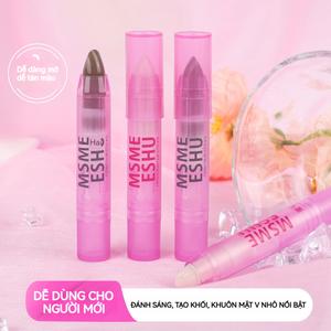 Dán ánh & tạo khối, MSMEESHU, Tự nhiên xác định đường viền trên khuôn mặt và mũi, với lớp hoàn thiện làm sáng mờ, Mua 1 tặng 2 chương trình khuyến mãi môi cho bé gái lipstick hộp mỹ phẩm quà trẻ em màu đỏ cam chì bộ người yêu bánh hình xăm hello kitty 30