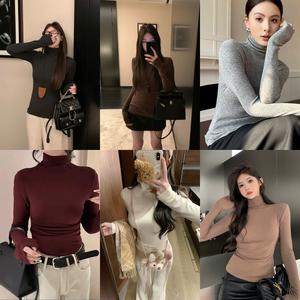 [Xả Kho ] Áo cổ 8p giữ nhiệt dài tay cổ lọ zip lót lông cổ cao 8cm co giãn dày dặn Justdun D10