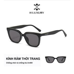 Kính Râm Nam Nữ H Luxury V35 Cao Cấp Hot - Chống UV - Chống bụi bẩn - Phù Hợp Mọi Khuôn Mặt