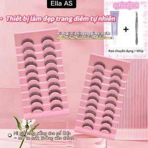 Lông Mi Giả, Xiao Bao, 5 Cặp, Lông Mi Tình Yêu Đầu Tiên, Trông Ngọt Ngào Tự Nhiên Trong 3 Phút