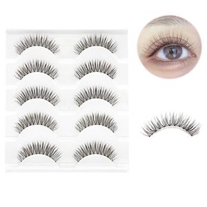 Lông Mi, Xiao Bao, Lông Mi Giả "Chị Sinh" Cổ Tích 9 Cặp, Mắt Nâng 3 Phút, Thích Hợp Cho Monolids