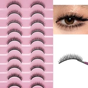 Lông mi, Xiao Bao, Lông mi đơn, Dây đeo cứng, 3 phút sẵn sàng để sử dụng cho công việc / sử dụng hàng ngày