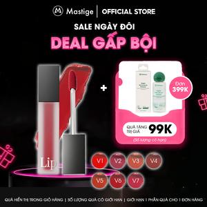 Son kem lì lâu trôi Mastige Velvet Lip Tint - Mềm mịn, không lộ vân môi, dưỡng ẩm, thuần chay 4,5ml