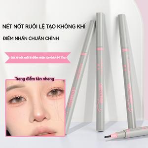 Bút Tàn Nhang & Đốm Đẹp, MSMEESHU, Tự Nhiên, Phong Cách Phương Tây, Nhanh Khô, Lâu Trôi, Chống Nhòe, Hoàn Hảo Cho Góc Mắt Và Chi Tiết Khuôn Mặt. eye conic môi bé gái lipstick má loppy trẻ em màu đỏ cam bộ tặng người yêu bánh hình xăm hello kitty 30 ngày