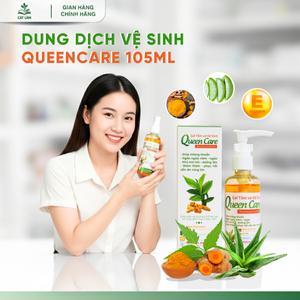 Gel tắm và dung dịch vệ sinh phụ nữ Queen Care 60ml - Ngăn ngừa viêm nhiễm, bị nấm ngứa, khử mùi hôi