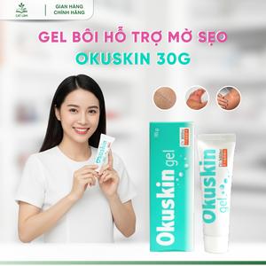 Okuskin gel bôi vết thương hở 10g & 30g - Kem Trị Sẹo Lồi, Mờ Thâm Và Rạn Da Hiệu Quả - trị Rạn dưỡng trắng cho mẹ sau sinh serum cho mẹ bầu body cho bà bầu