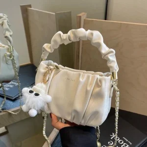 Túi Xách Nữ Cầm Tay Đeo Chéo Thời Trang Sang Trọng Lịch Sự Phong Cách Hàn Quốc Cun125