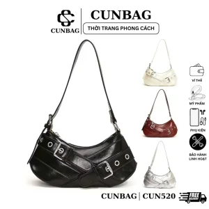(Deal Độc Quyền) Túi Xách Nữ Kẹp Nách Đeo Vai Fasho Phong Cách Cá Tính CUN520