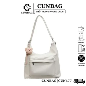 [DEAL MỞ BÁN Tặng Móc Gấu] Túi Đeo Vai Dáng Mềm Hot Hit – Tặng Kèm Móc Gấu Cực Xinh CUN477
