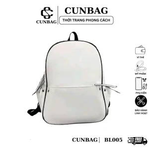 (VOCHER TRI ÂN) Balo Thời Trang Đi Du Lịch Chất Da Trơn Pu Cao Cấp Size 40 Đựng Vừa Máy Tính Lap Giấy A4 Bag Túi BL005