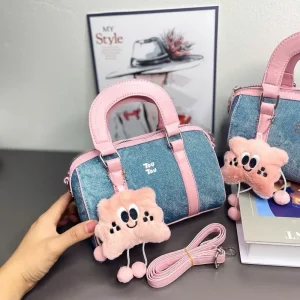 Túi Đeo Chéo Trống TouTou Hai Quai Cầm Tay Trẻ Trung Thời Trang Xinh