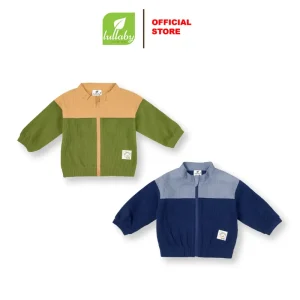 LULLABY - ÁO KHOÁC BÉ TRAI NHUNG TĂM - NH536N