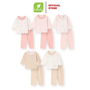 LULLABY - Bộ bé gài dài tay cổ bèo PETIT - NH452N