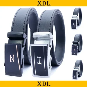 Thắt lưng trẻ em khoá lăn tự động bản 3cm nhiều màu, dây nịt bé nam khoá lăn TE02M3F dài 1m dành cho học sinh