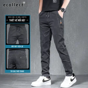 Quần Jean Nam Dài Slim fit ECOLLECT QD17 - Chất Denim Co Giãn, Phong Cách Trẻ Trung
