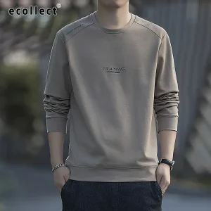 Áo Nỉ Nam ECOLLECT SW01 – Vải nỉ 2 da 300gsm dày dặn, cổ tròn basic, form rộng thoải mái, ấm áp thu đông