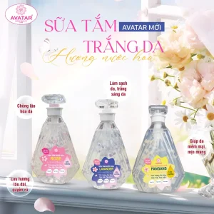 [MỚI] Sữa Tắm Avatar Hương Nước Hoa Cao Cấp 800Ml – Lưu Hương Lâu Cả Ngày, Mềm Mịn Da, Quyến Rũ