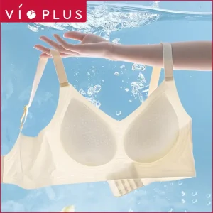 Áo Lót Áo Bra Nữ Su Mềm Mại Thoáng Mát Mút Mỏng Không Gọng Gom Vòng 1 Chống Xệ -- BW250493