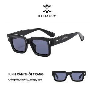 [H Luxury] Kính râm thời trang mắt mèo nam nữ phong cách Hàn Quốc mẫu mới nổi bật 2025 - Chống tia Uv, chói lóa và bụi bẩn - Kính râm xu hướng