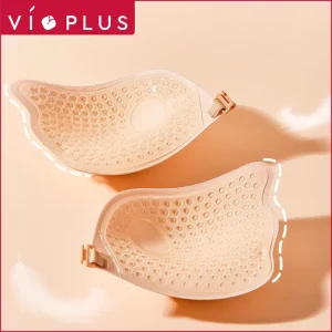 Áo Dán Cánh Tiên Cài Trước Tạo Khe Gom Quả Mút Mỏng Nhẹ 0.5cm Có Size Lớn -- BW250599