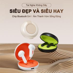 W30 Mới Nhất ANC Tai Nghe [2 Quà tặng] 1 Nhãn dán hoạt hình+1 Bao tay chơi game, Thiết kế phối màu vân da, Màu sắc nổi bật, Nhỏ gọn cuốn hút, Âm thanh HiFi, Mic tích hợp, Chống nước IPX5, Chạm giảm ồn cho iPhone & Android