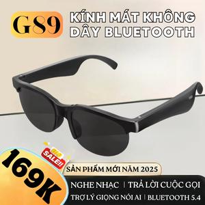 G89 Kính Thông Minh, Âm thanh nổi cấp HIFI, Kính Râm Bluetooth 5.4,Chống nước IPX4, Kính thông minh AI,Tương thích với iPhone và Android